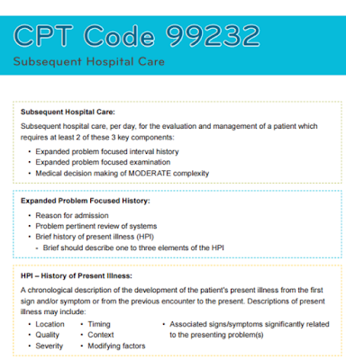 initial outpatient hospital visit cpt code